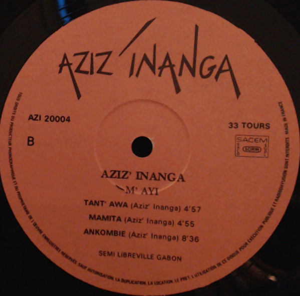 Aziz' Inanga - M' Ayi | Not On Label (AZI 20004) - 4