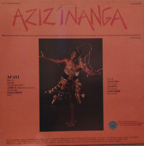 Aziz' Inanga - M' Ayi | Not On Label (AZI 20004) - 2