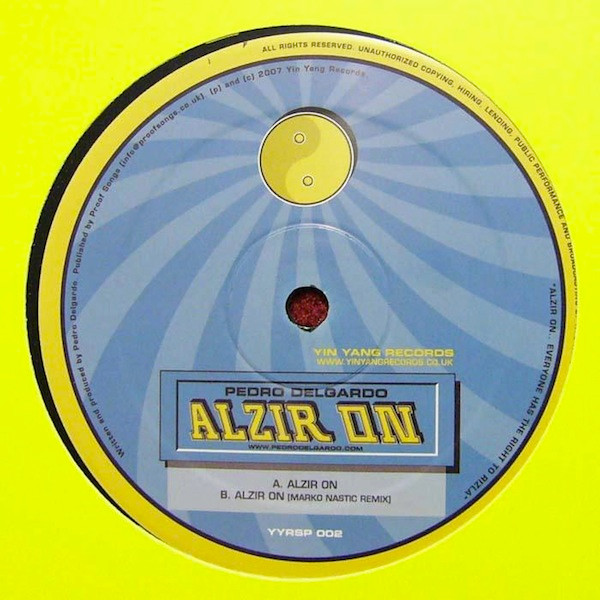 Pedro Delgardo - Alzir On | Yin Yang (YYRSP 002)