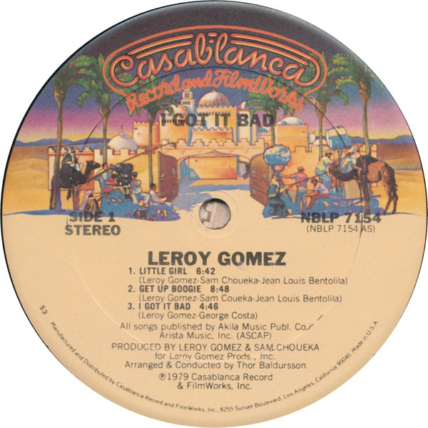 Leroy Gomez - I Got It Bad | Casablanca (NBLP 7154) - 3 Leroy Gomez - I Got It Bad | Casablanca (NBLP 7154) - 3