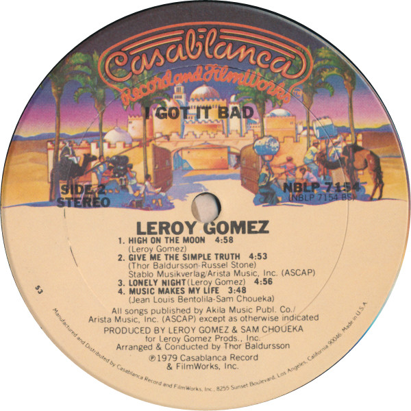 Leroy Gomez - I Got It Bad | Casablanca (NBLP 7154) - 4 Leroy Gomez - I Got It Bad | Casablanca (NBLP 7154) - 4
