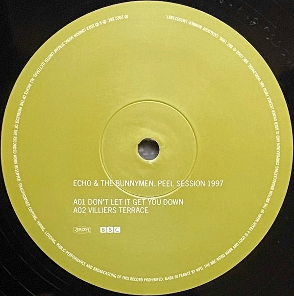 Echo & The Bunnymen - Peel Session 1997 | London Records (LMS5521897) - 2 Echo & The Bunnymen - Peel Session 1997 | London Records (LMS5521897) - 2