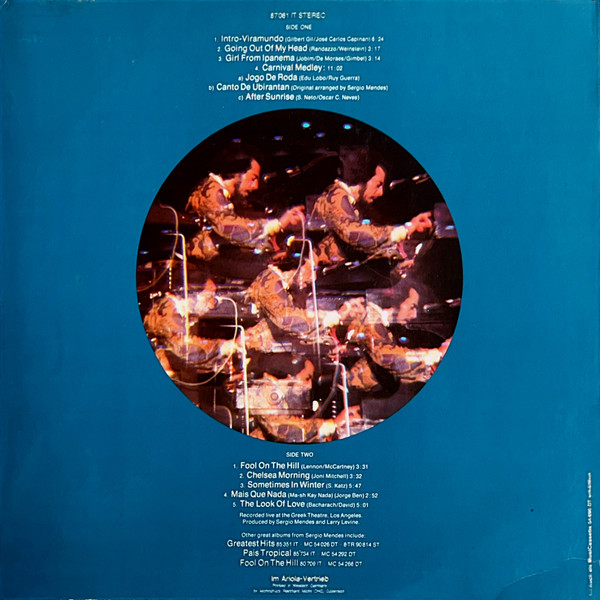 Sérgio Mendes & Brasil '77 - In Concert | A&M Records (87 081 IT) - 2