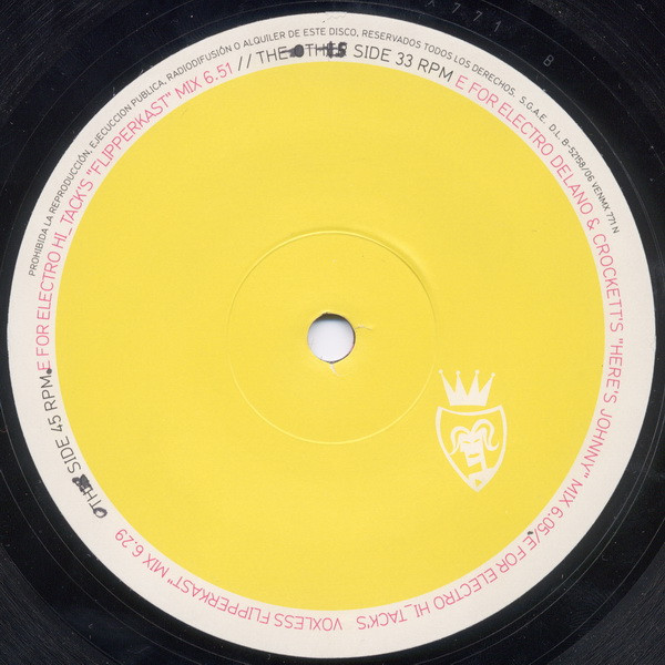 Johnny Crockett - E For Electro | Vendetta Records (VENMX 771 (N)) - 2