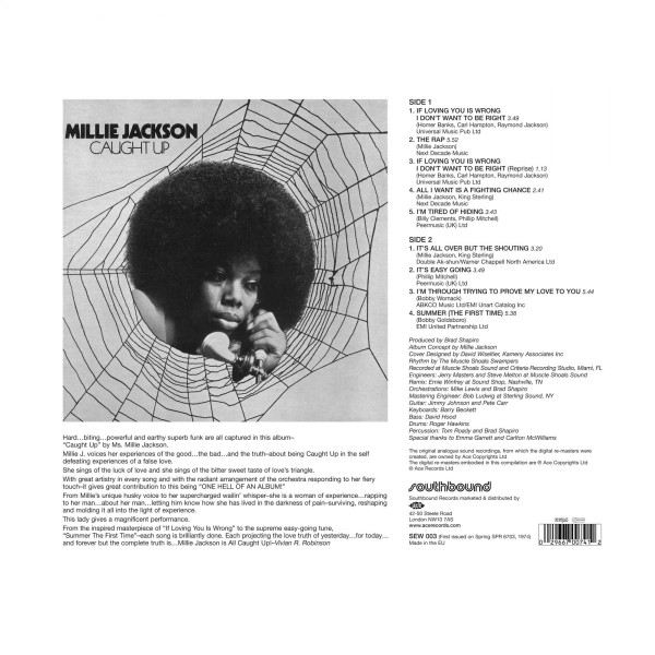 Millie Jackson - Caught Up | Southbound (SEW 003) - 2 Millie Jackson - Caught Up | Southbound (SEW 003) - 2