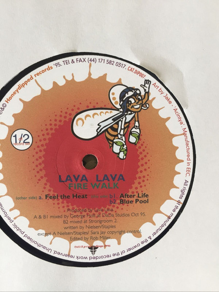 Lava Lava - Fire Walk | Honeydipped Records (DiP 007) - main