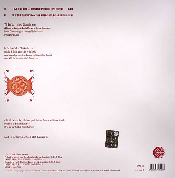 The Invisible Session - 'Till The End | Schema (SCEP 421) - 2
