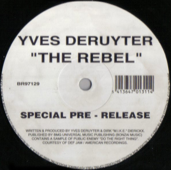 Yves Deruyter - The Rebel | Bonzai Records (BR97129)