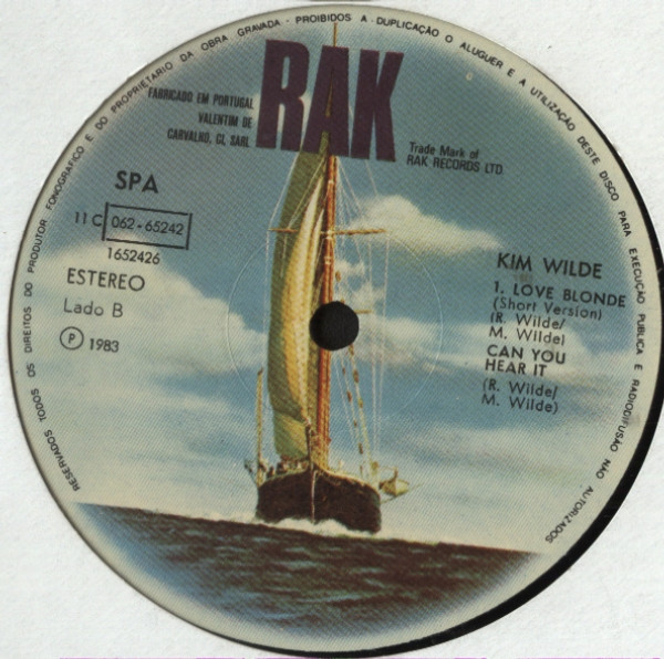 Kim Wilde - Love Blonde | RAK (11C 062-65242) - 4