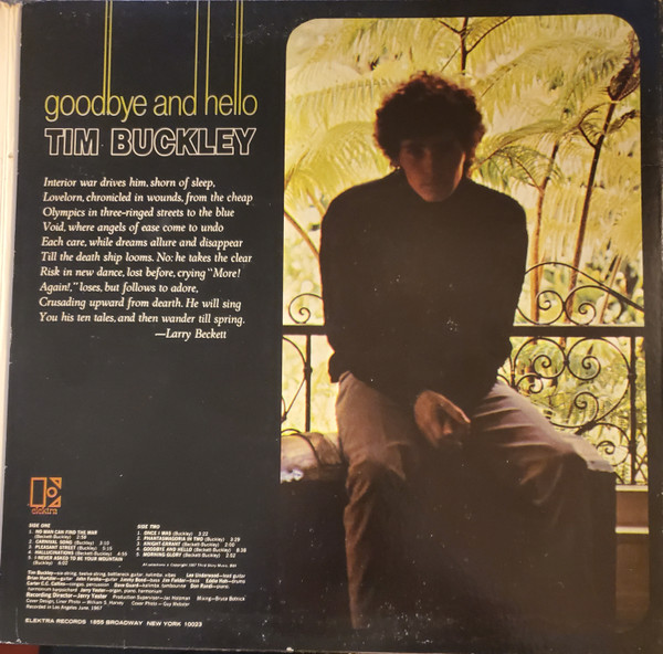 Tim Buckley - Goodbye And Hello | Elektra (EKS-74028) - 3