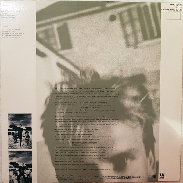 Sting - The Dream Of The Blue Turtles | A&M Records (RML 53134) - 2