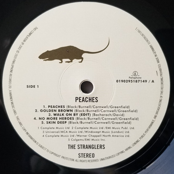 The Stranglers - Peaches: The Very Best Of The Stranglers | Parlophone (0190295187149) - 3 The Stranglers - Peaches: The Very Best Of The Stranglers | Parlophone (0190295187149) - 3