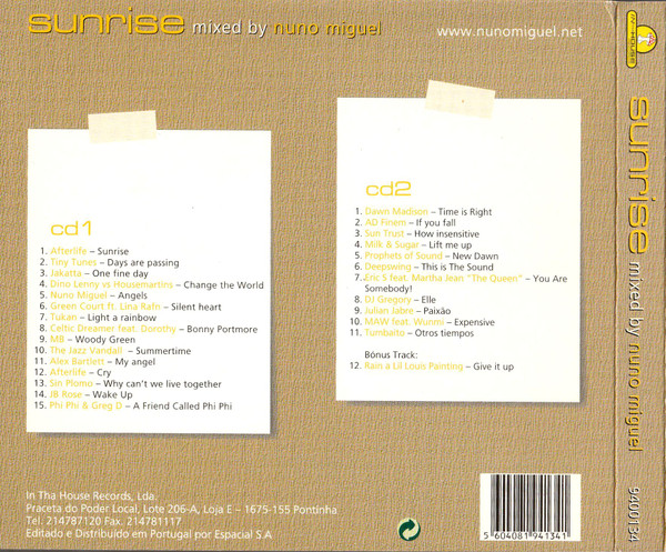 Various - Sunrise | In Tha House Records (9400134) - 2