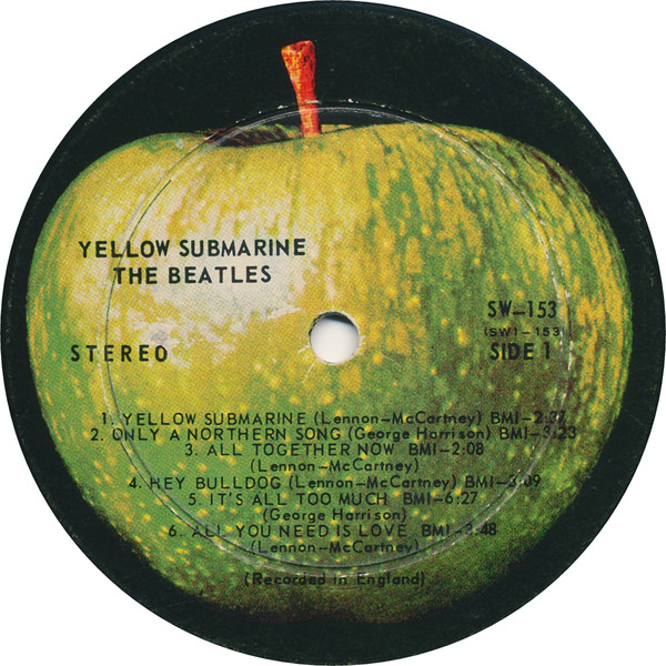 The Beatles - Yellow Submarine | Apple Records (SW-153) - 3 The Beatles - Yellow Submarine | Apple Records (SW-153) - 3