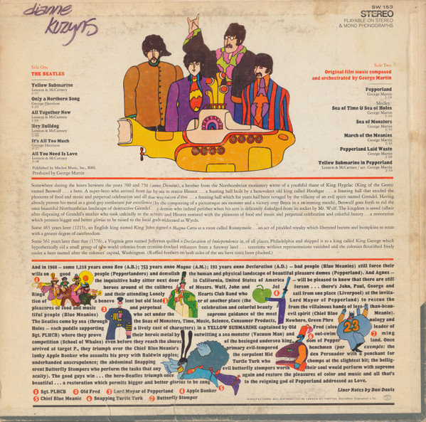 The Beatles - Yellow Submarine | Apple Records (SW-153) - 2 The Beatles - Yellow Submarine | Apple Records (SW-153) - 2
