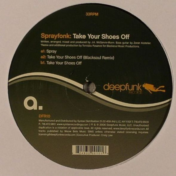 Sprayfonk - Take Your Shoes Off | Deepfunk Records (DFR010)