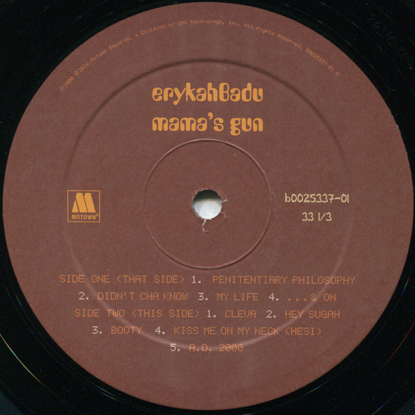 Erykah Badu - Mama's Gun | Motown (B0025337-01) - 3 Erykah Badu - Mama's Gun | Motown (B0025337-01) - 3