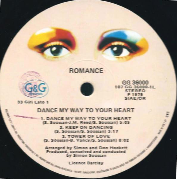 Romance - Dance My Way To Your Heart | G & G Records (GG 36000) - 3