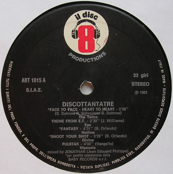 Various - Discottantatre | Il Discotto Productions (ART 1015) - 3