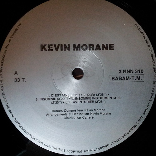 Kevin Morane - Insomnie | Not On Label (3 NNN 310) - 3 Kevin Morane - Insomnie | Not On Label (3 NNN 310) - 3