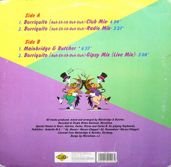 Dos Amigos - Borriquito | Max Music (NM-1447-MX) - 2