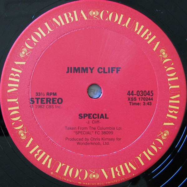 Jimmy Cliff - Peace Officer (Dub) | Columbia (44-03045) - 2