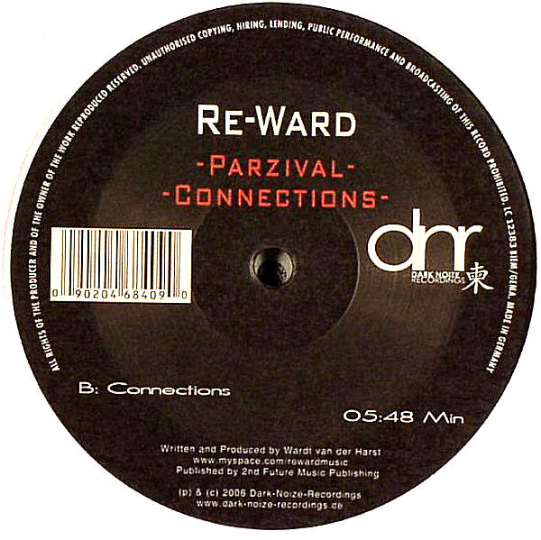 Re-Ward - Parzival / Connections | Dark-Noize Blue (DNB 2022-12) - main