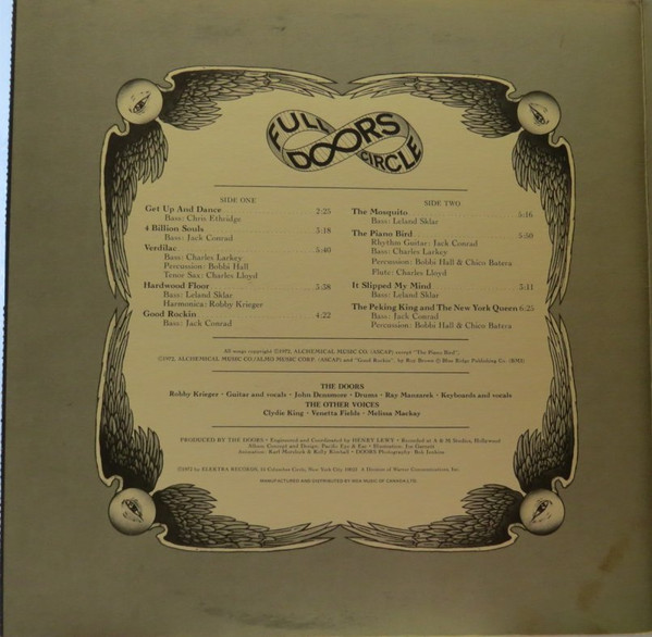 The Doors - Full Circle | Elektra (EKS 75038) - 3