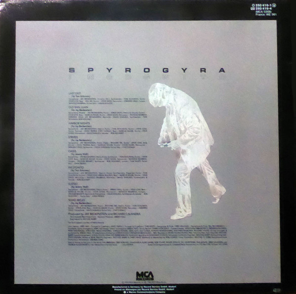 Spyro Gyra - Incognito | MCA Records (250 416-1) - 2 Spyro Gyra - Incognito | MCA Records (250 416-1) - 2