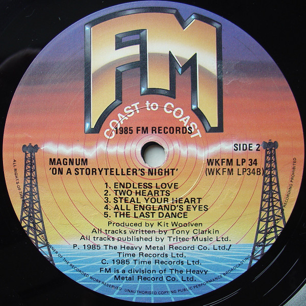 Magnum - On A Storyteller's Night | FM (WKFM LP 34) - 4 Magnum - On A Storyteller's Night | FM (WKFM LP 34) - 4