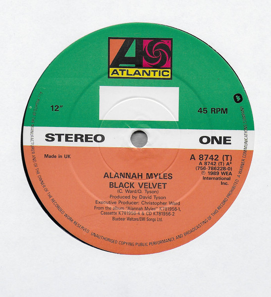 Alannah Myles - Black Velvet | Atlantic (A8742T) - 3