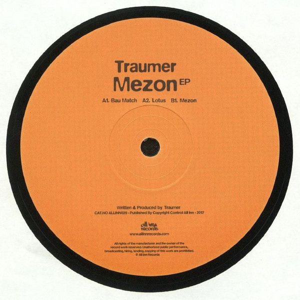 Traumer - Mezon EP | All Inn Records (ALLINN029) - main