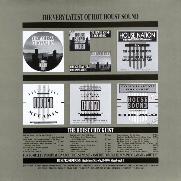 Various - The House Sound Of Chicago Megamix Volume 2 ('House' Strikes Again) | BCM Records (D.J. 33-1014-45) - 2 Various - The House Sound Of Chicago Megamix Volume 2 ('House' Strikes Again) | BCM Records (D.J. 33-1014-45) - 2