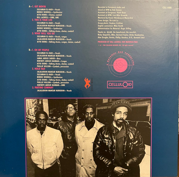 The Last Poets - Oh My People | Celluloid (CELL 6108) - 2