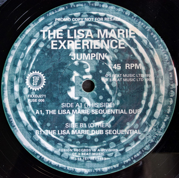 Lisa Marie Experience - Jumpin | FFRR (FXXDJ271) - 2