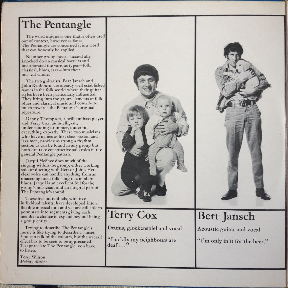 Pentangle - Sweet Child | Transatlantic Records (TRA 178) - 3 Pentangle - Sweet Child | Transatlantic Records (TRA 178) - 3