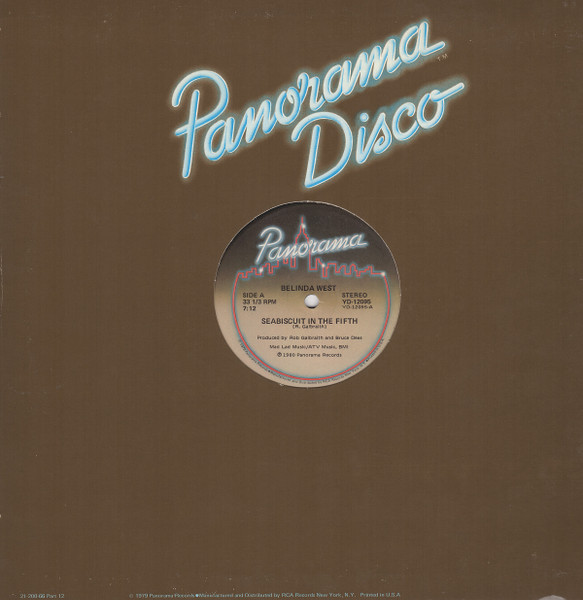 Belinda West - Seabiscuit In The Fifth / Easy | Panorama Records (YD-12095) - 3