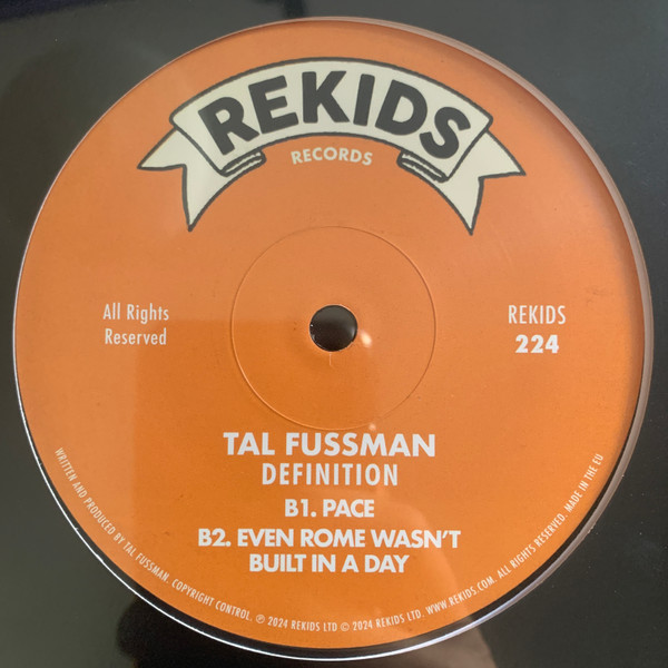 Tal Fussman - Definition | REKIDS (REKIDS242) - 2