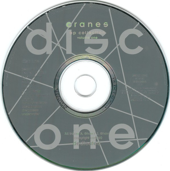 Cranes - EP Collection Volumes 1 & 2 | Dedicated (DEDCD 035) - 3