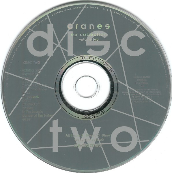 Cranes - EP Collection Volumes 1 & 2 | Dedicated (DEDCD 035) - 4