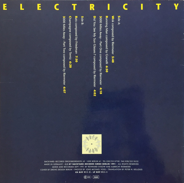 Four Drummers Drumming - Electricity | Backyard (RIFF 911-1) - 3