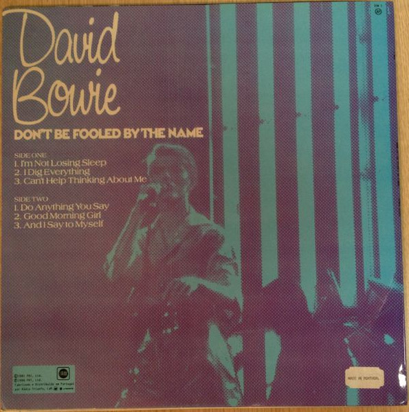 David Bowie - Don't Be Fooled By The Name | PRT (DOW 1) - 2