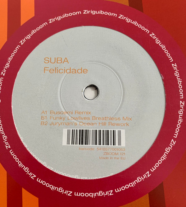 Suba - Felicidade | Ziriguiboom (ZBOOM 121)