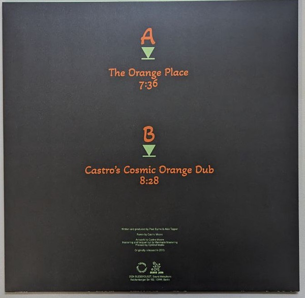 Apiento & Co. X Castro Moore - The Orange Place | Bless You (BLESSYOU027) - main