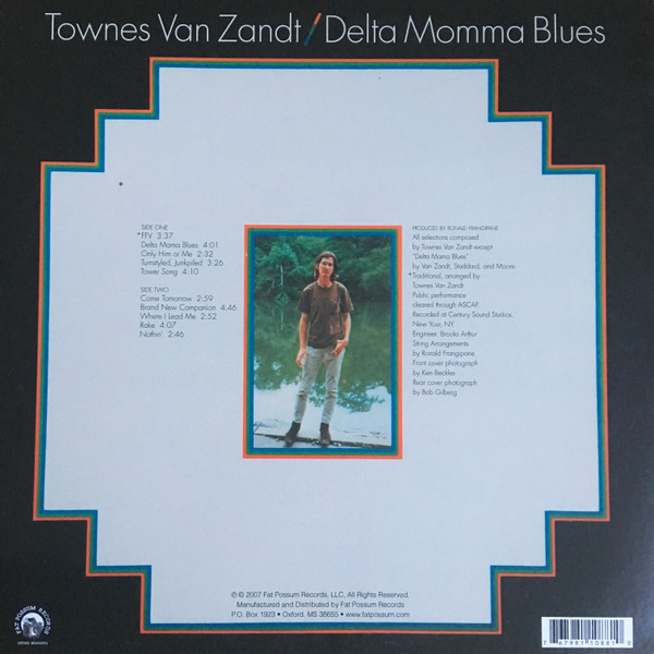 Townes Van Zandt - Delta Momma Blues | Fat Possum Records (FP1088-1) - 2 Townes Van Zandt - Delta Momma Blues | Fat Possum Records (FP1088-1) - 2