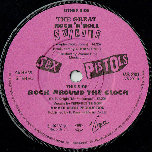 Sex Pistols - The Great Rock 'N' Roll Swindle | Virgin (VS 290) - 2