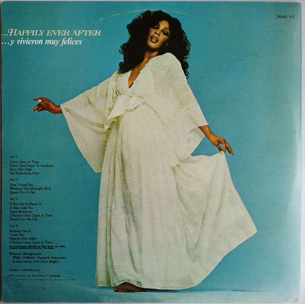 Donna Summer - Once Upon A Time... = Erase Una Vez... | Ariola (25142-XD) - 4 Donna Summer - Once Upon A Time... = Erase Una Vez... | Ariola (25142-XD) - 4