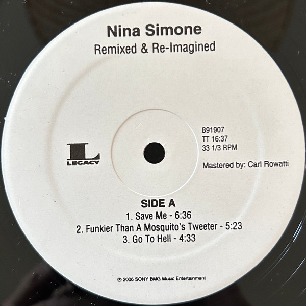 Nina Simone - Remixed & Reimagined | Legacy (B91907) - 3