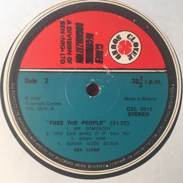 Sea Lions - Free The People | Clover Sound (CXL 2013) - 4