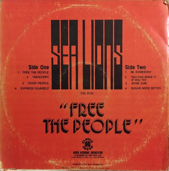 Sea Lions - Free The People | Clover Sound (CXL 2013) - 2